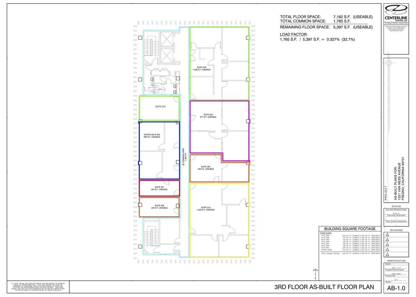 Office Space Available in Excellent Condition & Move-In Ready : 1221 Van Ness Ave, Fresno, CA 93721